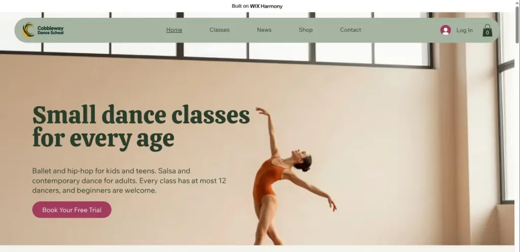 Live Wix site still showing the old heading after the change was saved